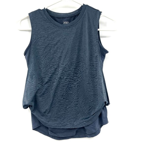 Athleta Girl Double Dutch Blue Tank Girls Large 12 - Picture 1 of 4